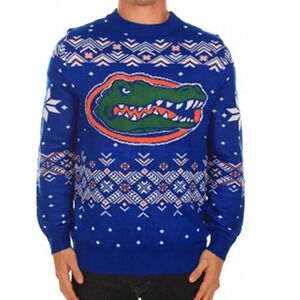 EUC Florida gators ugly Christmas sweater Sz S - unisex but men’s sizing